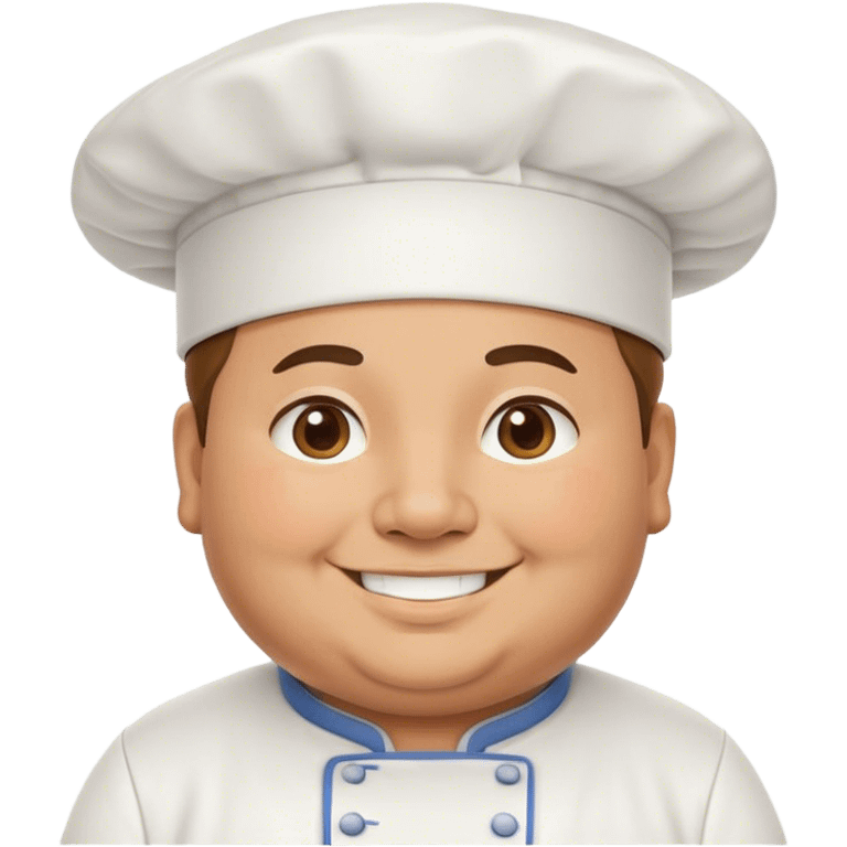 chubby chef emoji