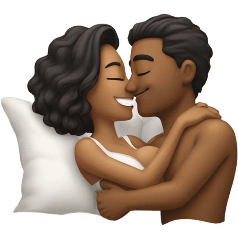 Bed chill kiss emoji