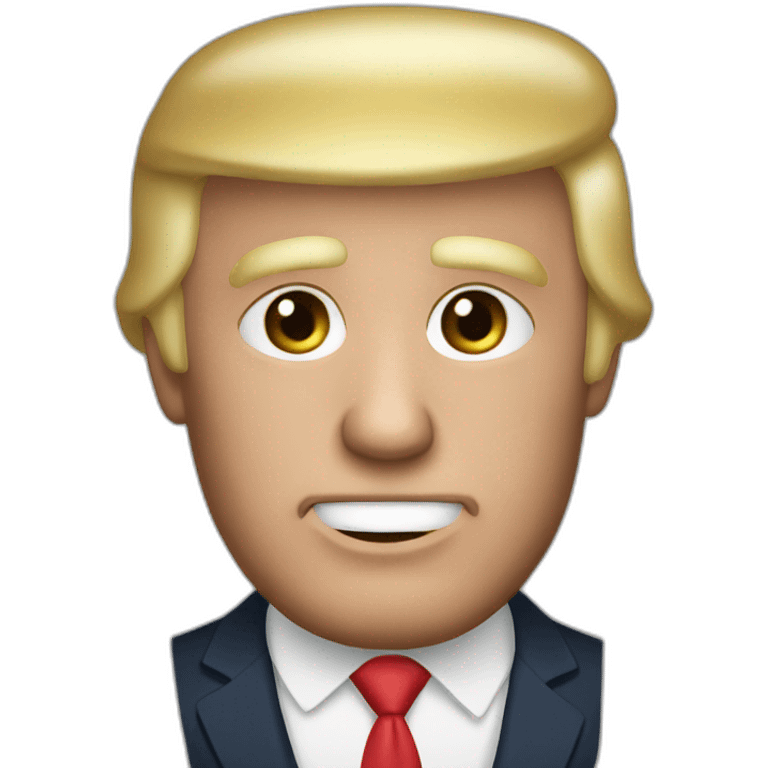 trump hold the number 50 emoji