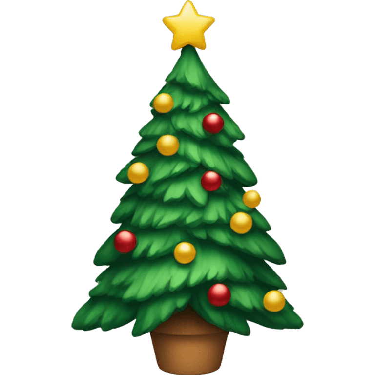 Christmas tree emoji