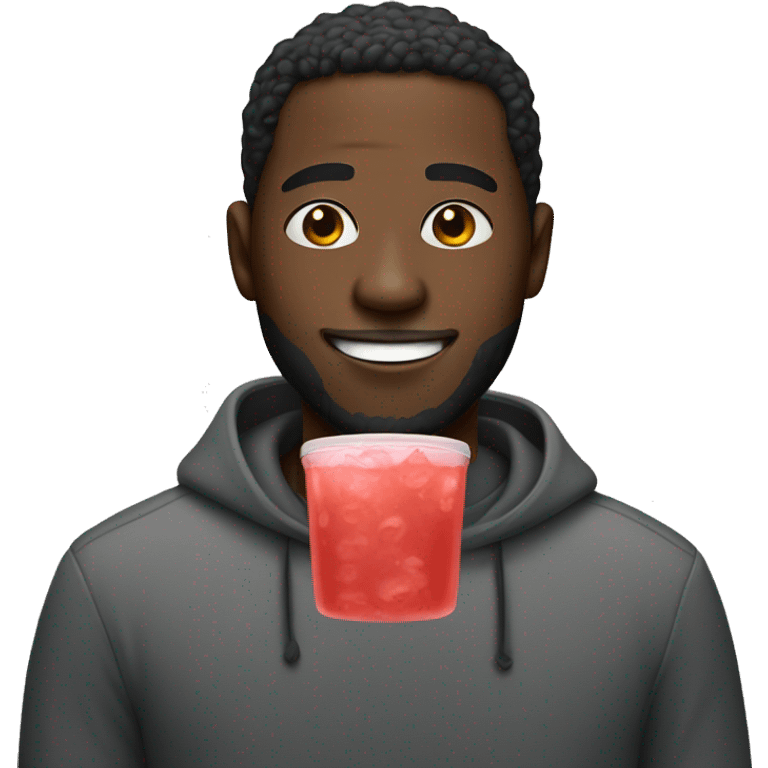 black man with koolaid emoji