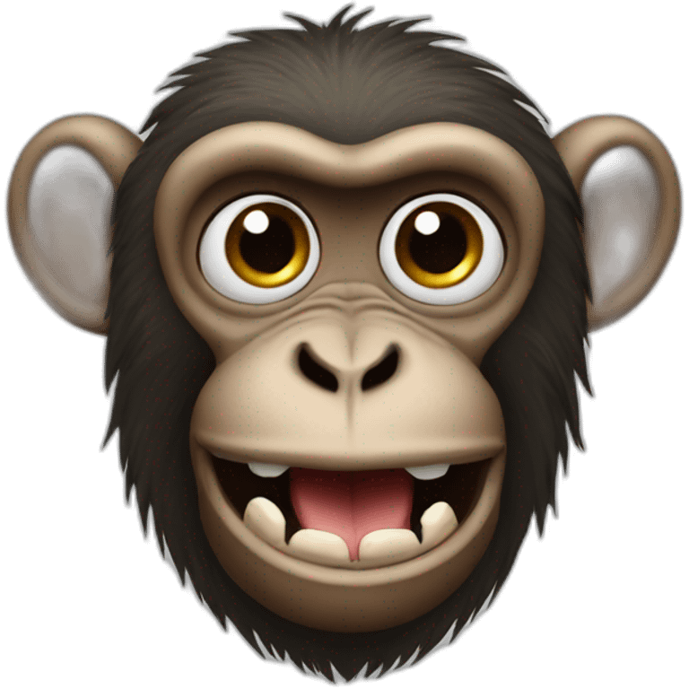 Stinky monkey emoji