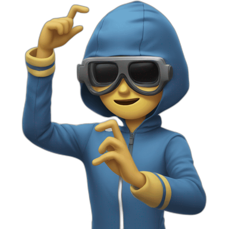 Skeu-skeu-dab emoji