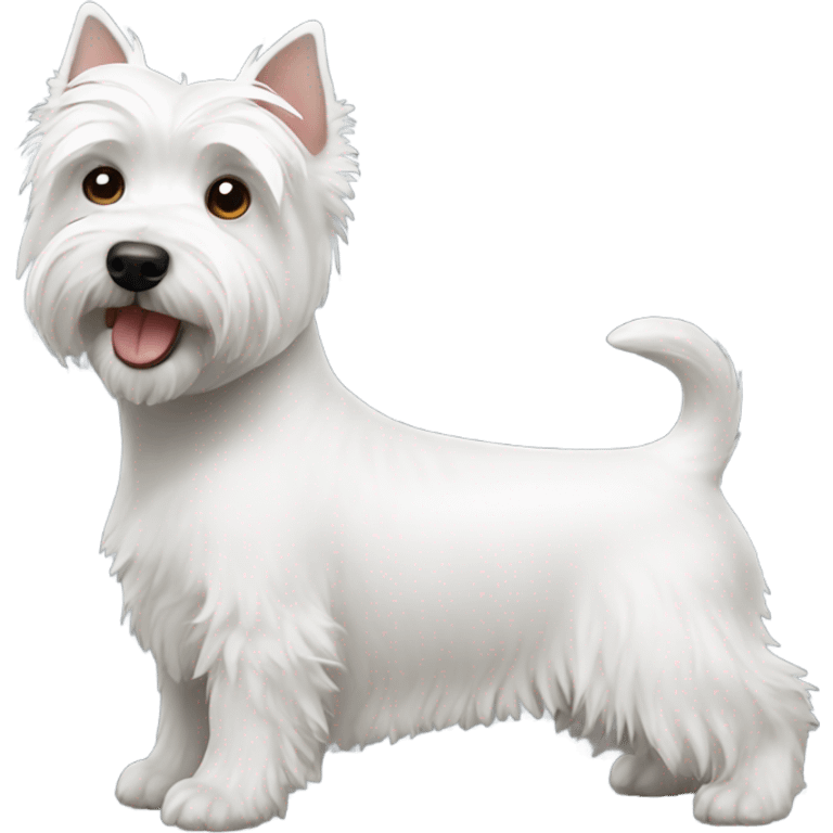 Westie terrier emoji