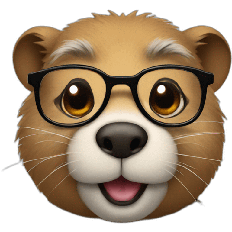 gopher with glasses emoji