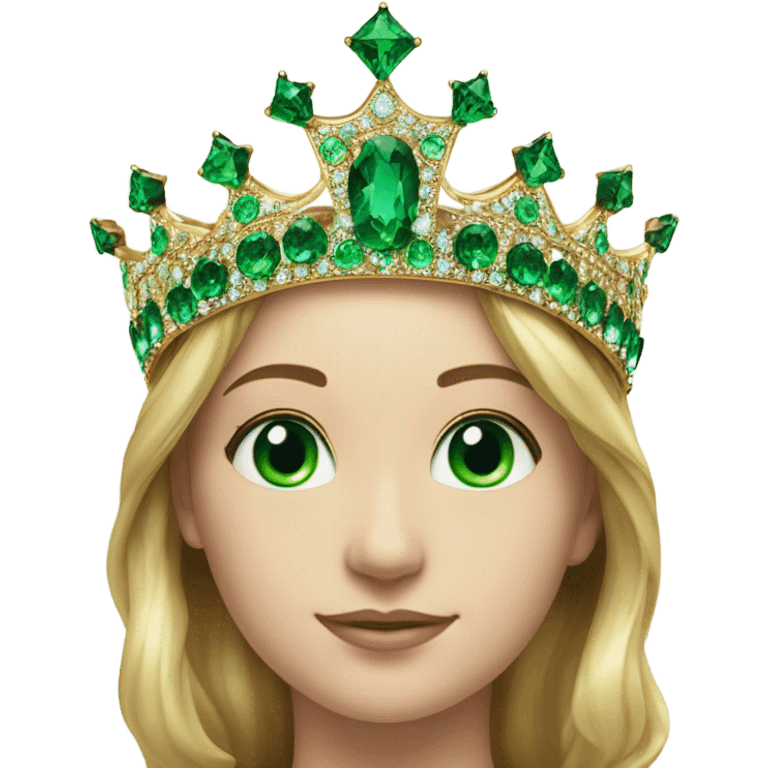 emerald crown emoji