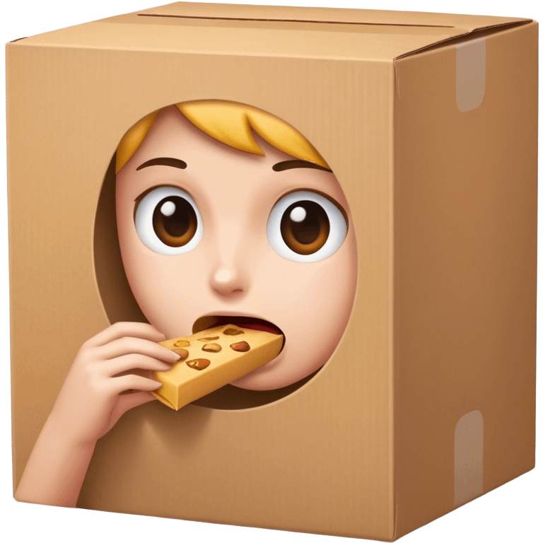 Eating box emoji