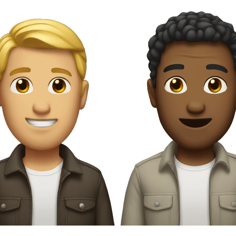 two guys emoji