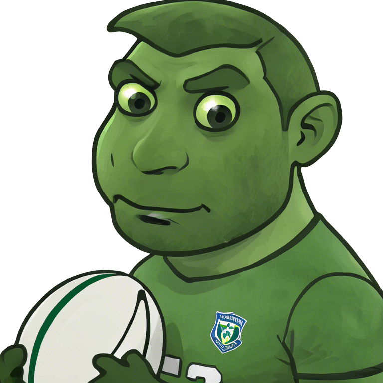 Sad Irish rugby emoji