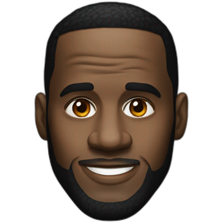 Lebron James head emoji