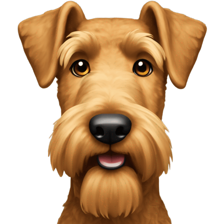 Airedale terrier emoji