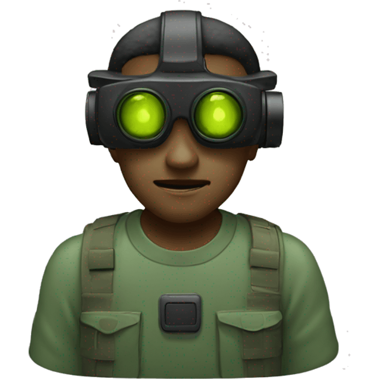 night vision goggles emoji