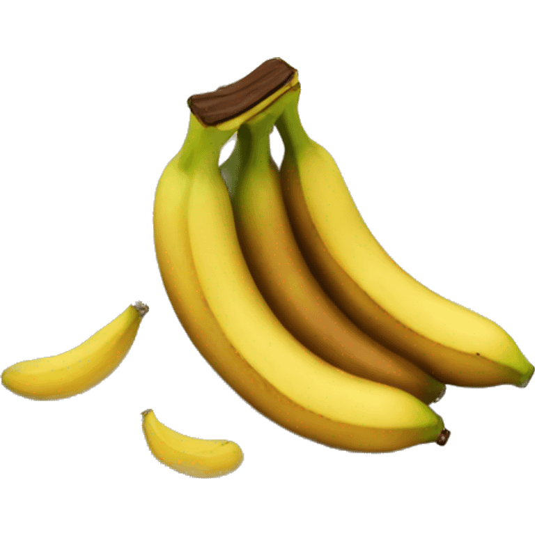 Brown banana emoji