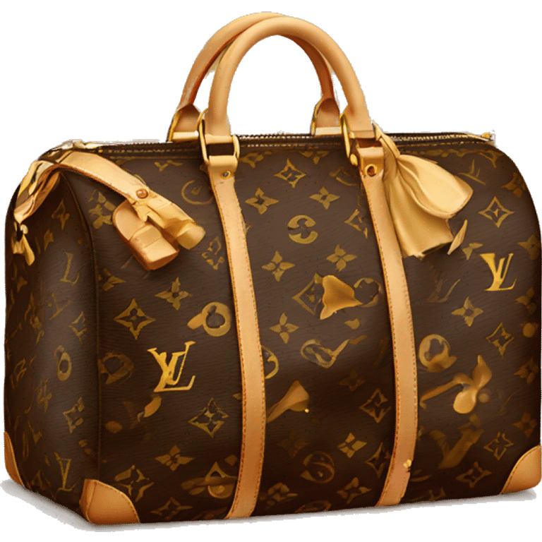 Louis vuitton bag emoji