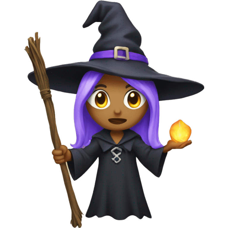 Witch spell  emoji