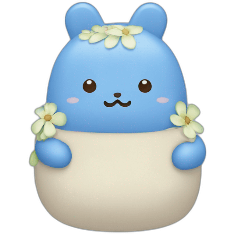 sumikkogurashi-tokage-blue emoji