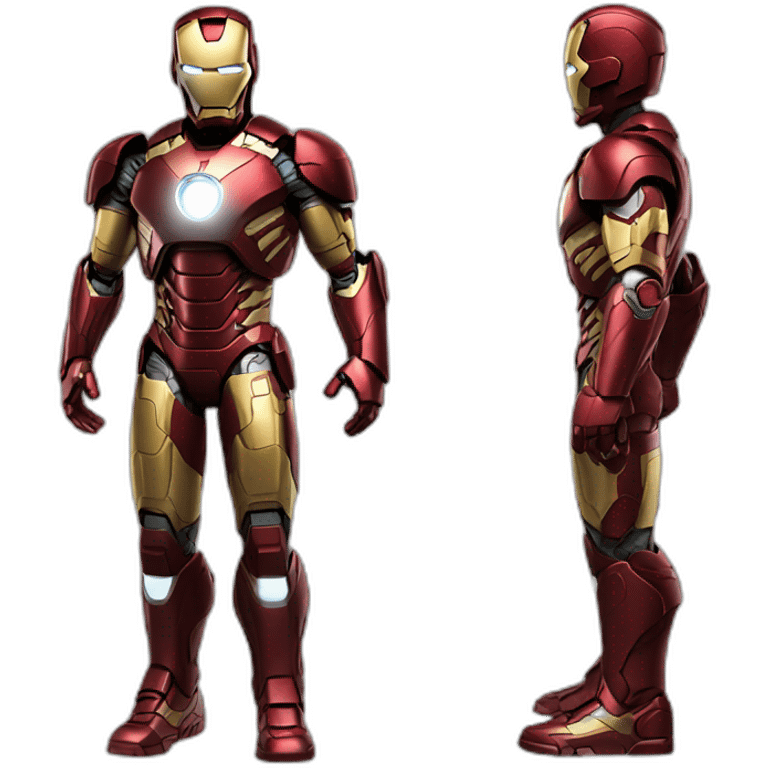 Iron man full body emoji