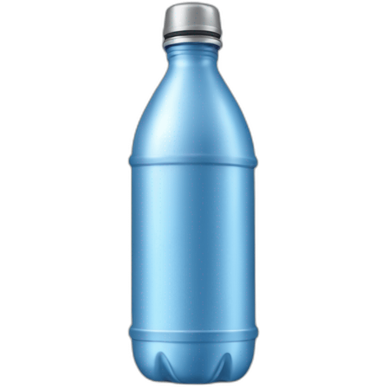 Drinking water, metal bottle emoji