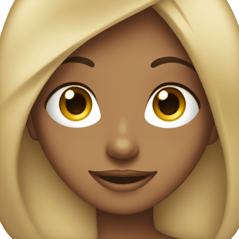 Chica enamorada emoji