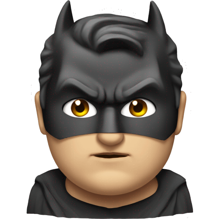 Obese Batman  emoji