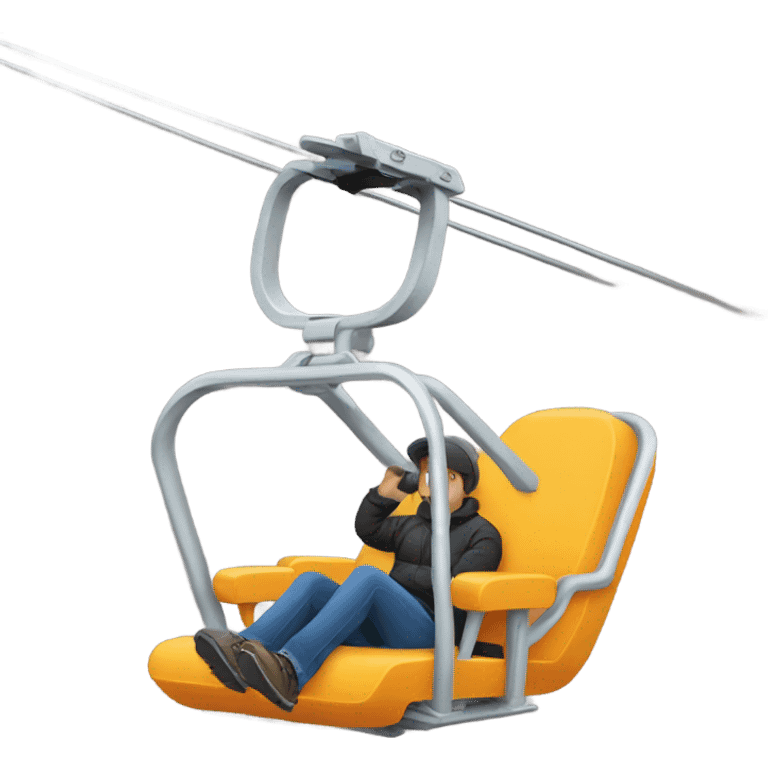 Swinging chairlift  emoji