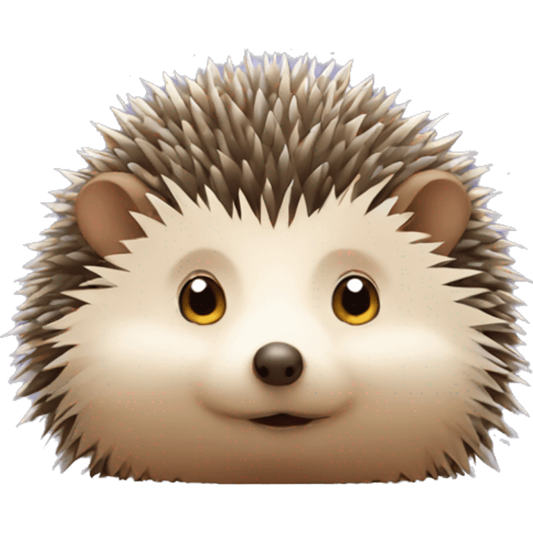 hedgehog thinking emoji