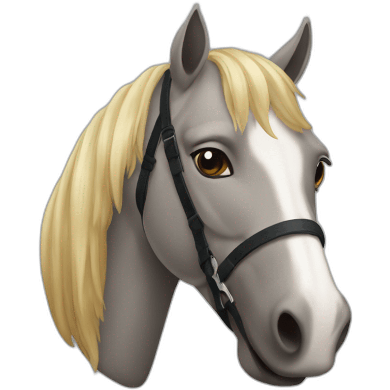 cheval chevauche jument emoji