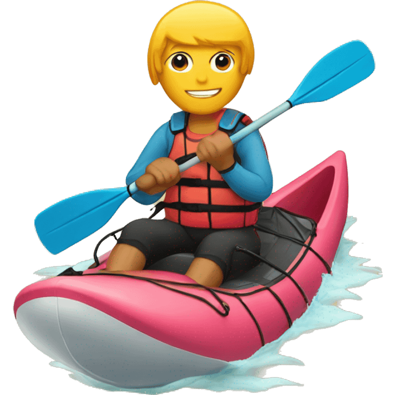 Kayaking emoji