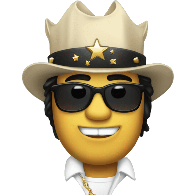 Boss hog dressed as Elvis emoji