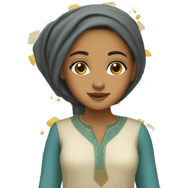 Moroccan girl  emoji