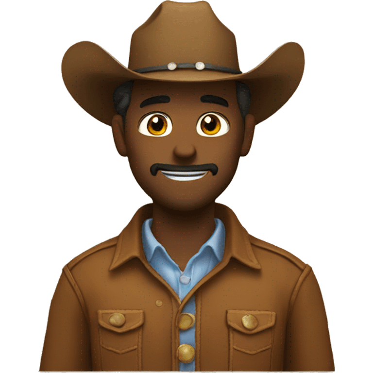 cowboy saying thank you emoji