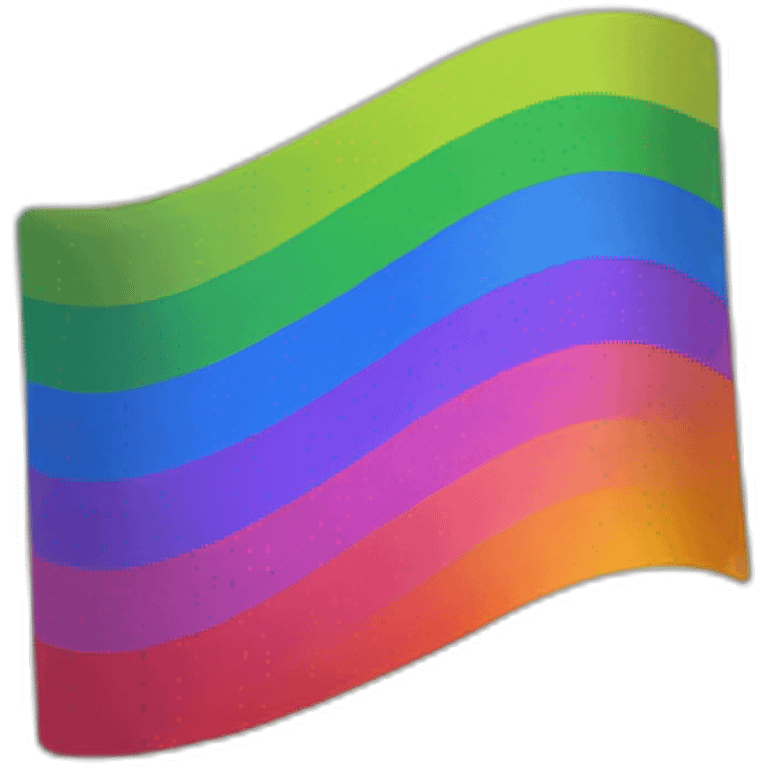 Gay flag emoji