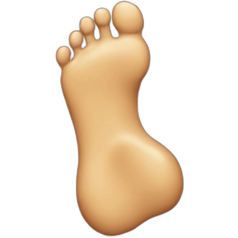 foot step emoji