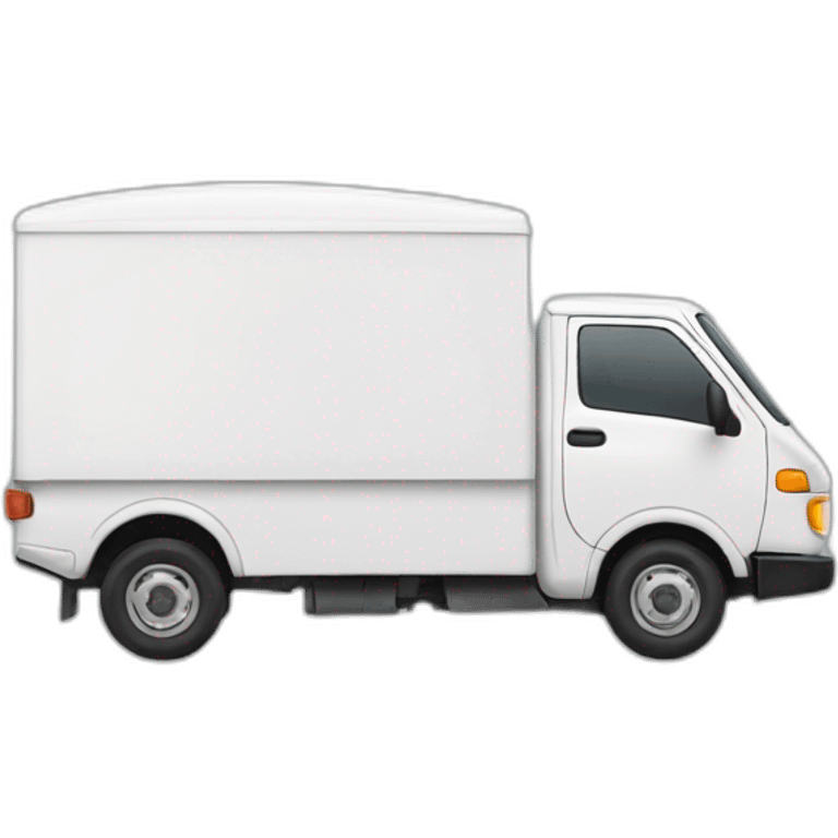 une camionette blanche emoji