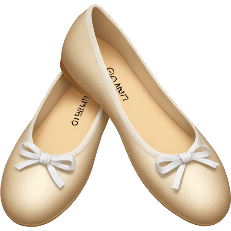 Chanel Ballet Flats emoji