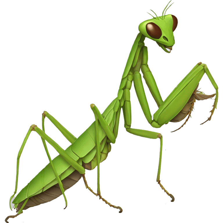 Preying mantis emoji