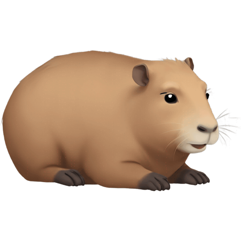 Chill guy capybara emoji