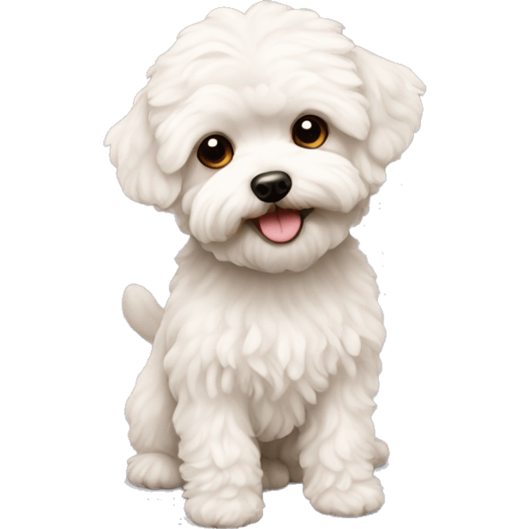 Maltipoo dog emoji