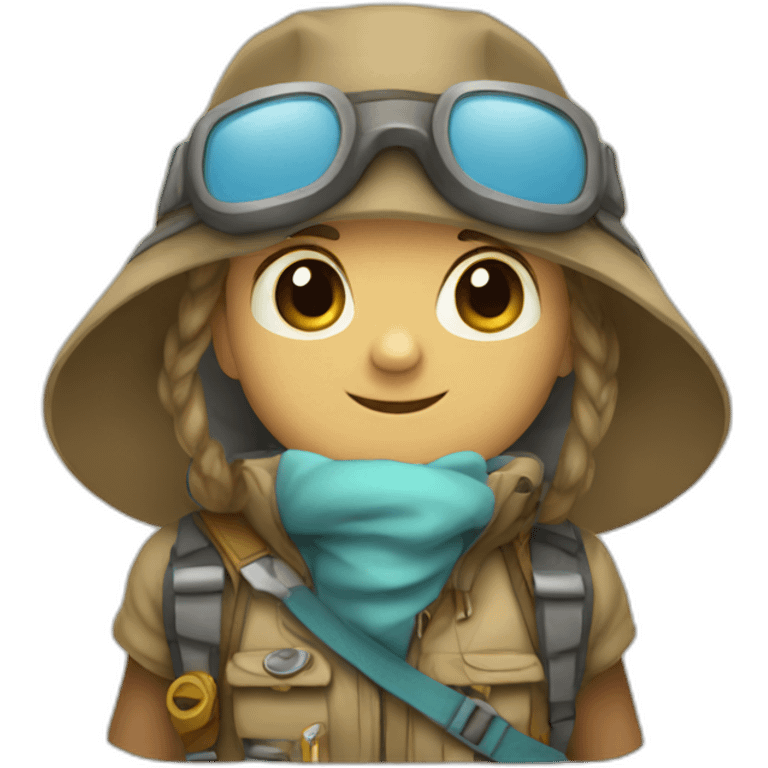 cute explorer emoji