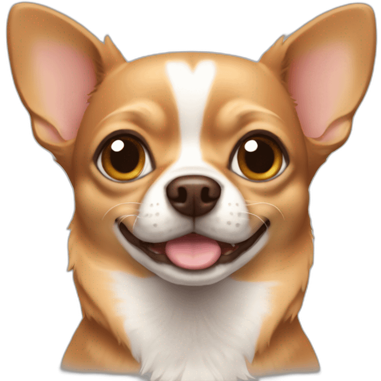 Brown chihuahua emoji