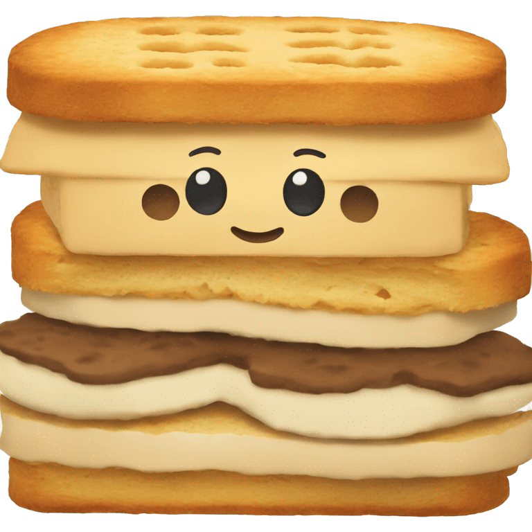 Biscuit sandwich emoji