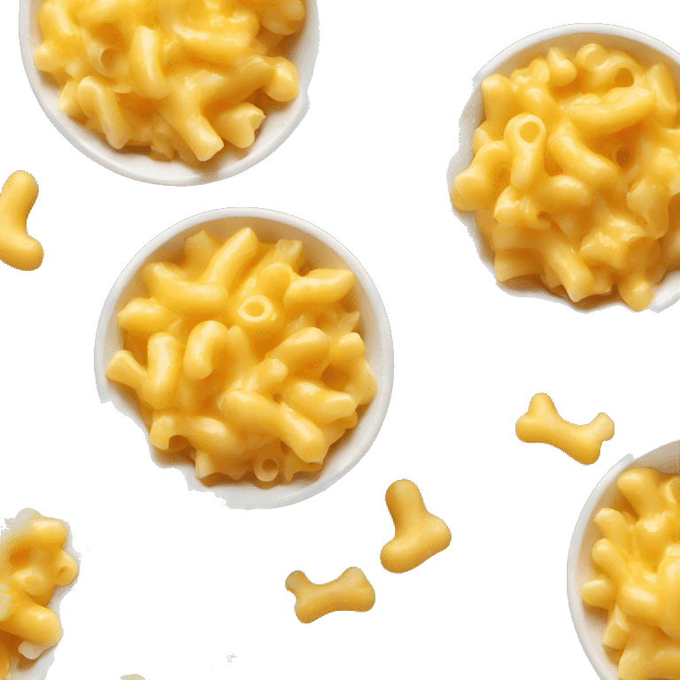 mac and cheese in a bowl emoji