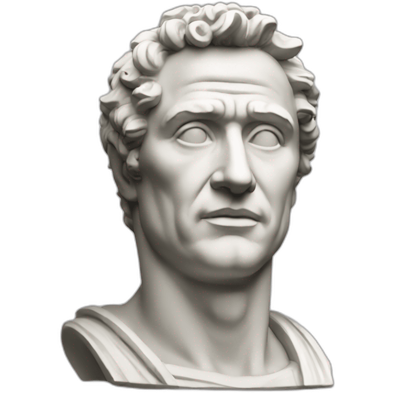 Caesar statue emoji