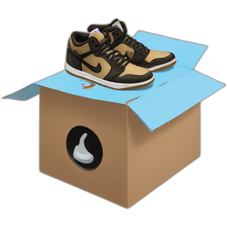 Travis scott nike box emoji