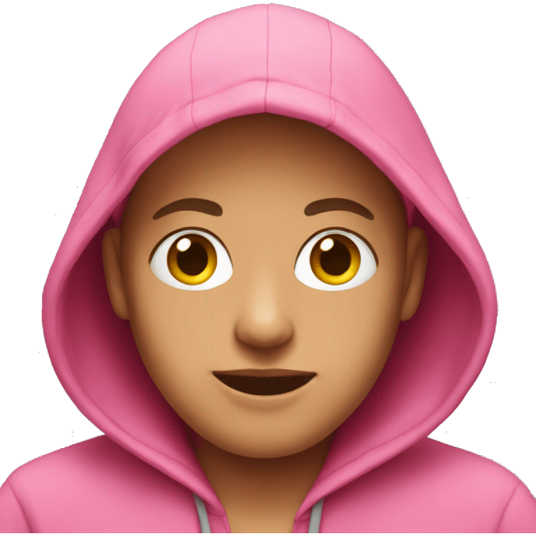 pink hoodie emoji