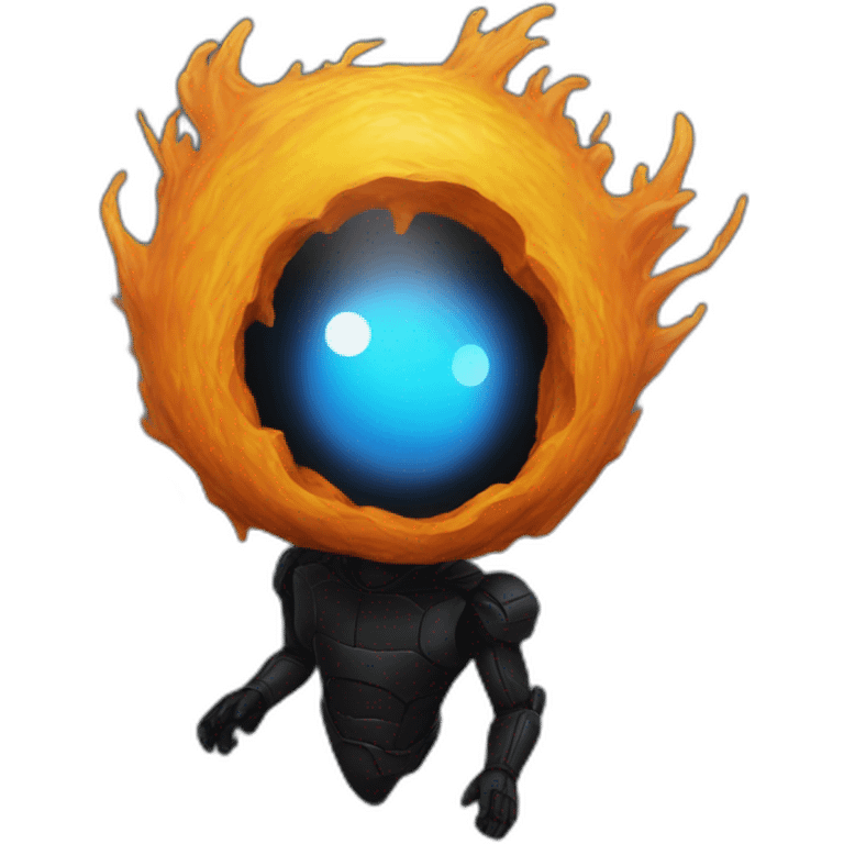 black hole maskot emoji