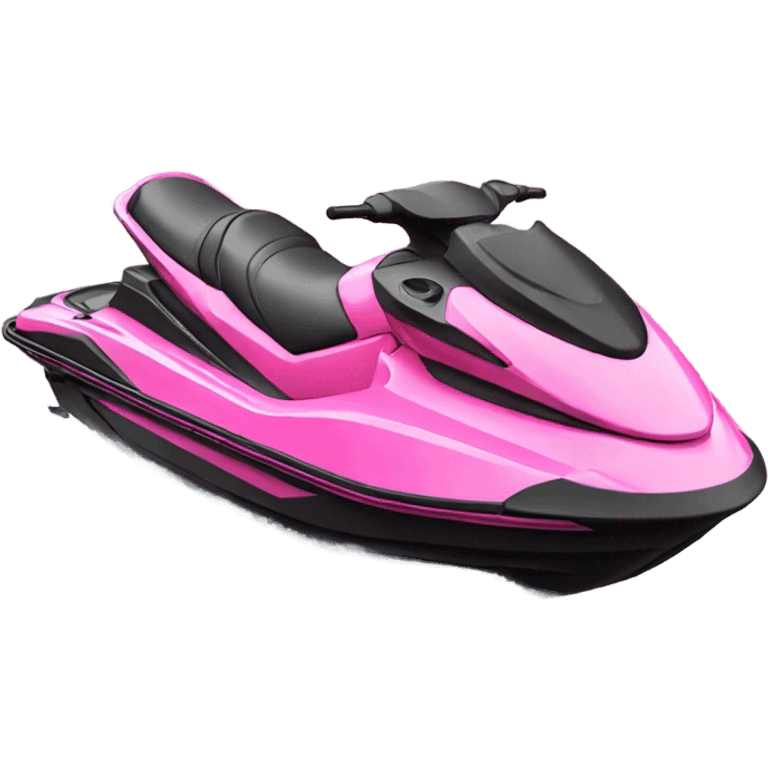 pink jetski emoji