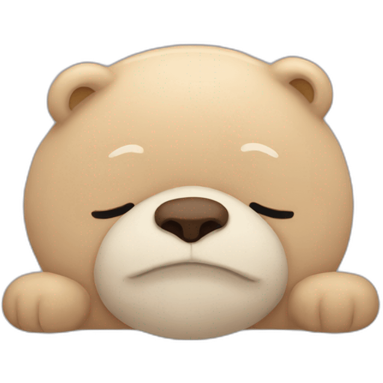 Oso zzz emoji