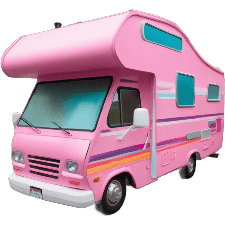 Pink rv  emoji