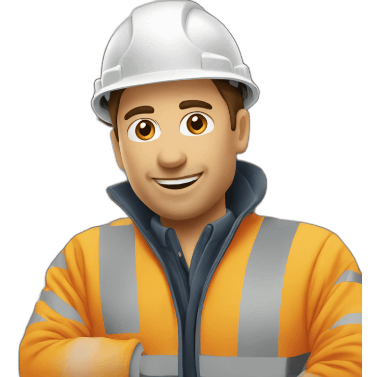 Cône chantier emoji